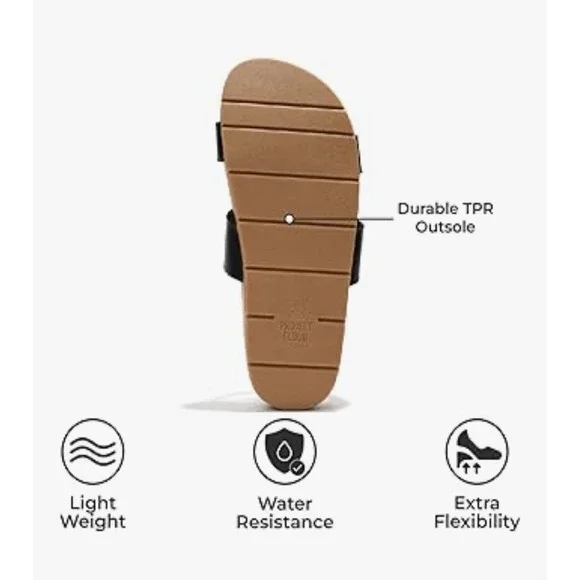 Project Cloud Women's Size 9 Hilltop Memory‎ Foam Sandals Lightweight Non-Slip - Picture 4 of 9